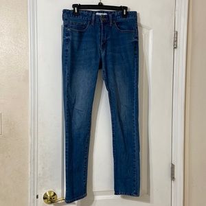 Men’s Fashion Nova dark wash skinny jeans